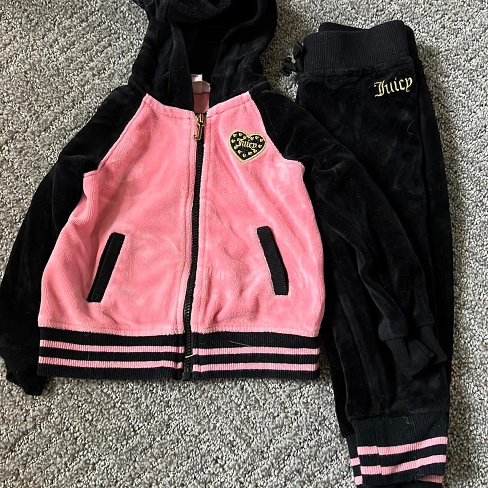 Matching Juicy Couture Velour Toddler Tracksuit